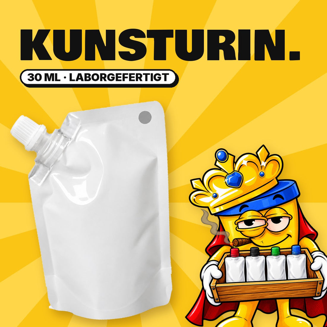 Was ist Kunsturin: 30-ml-Beutel synthetischer Urin von UrinKing