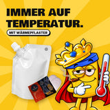 Kunsturin-Beutel 30 ml mit Wärmepflaster von UrinKing