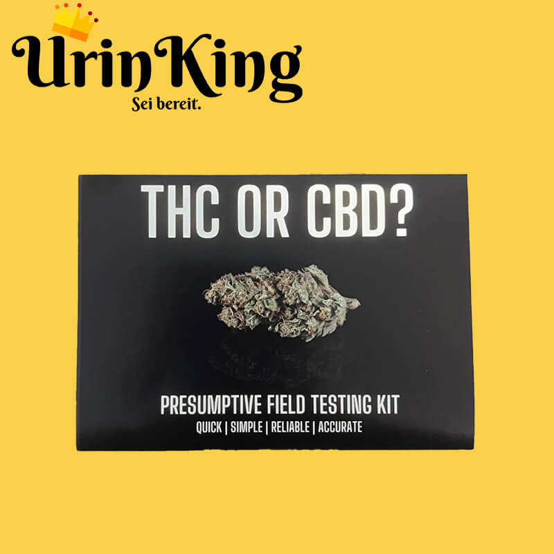 Cannabis Streckmitteltest [CBD/THC] für Erkennung von synthetischen Cannabinoide (MDMB-4en PINACA, etc.)