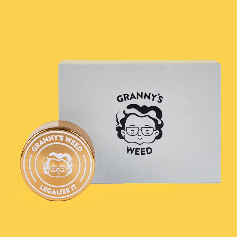 Granny's Premium Grinder | Gold | 4 teilig