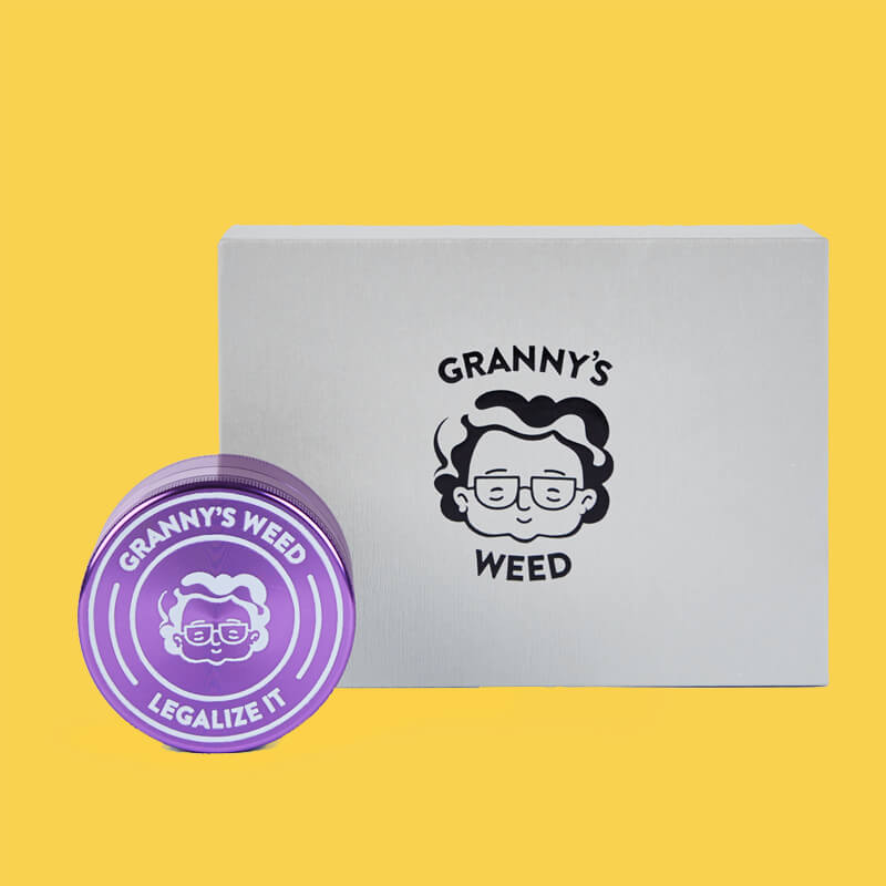 Granny's Premium Grinder | Violett | 4 teilig